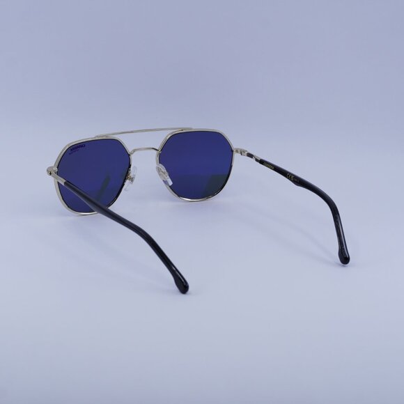 CARRERA 303/S 0J5G Q3 Sunglasses Gold Aviator Frame, Green Polarized Lenses - Picture 7 of 11